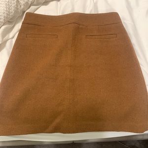 Brown work skirt